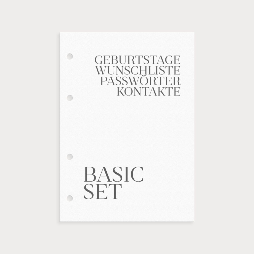 Basic Set Coverseite