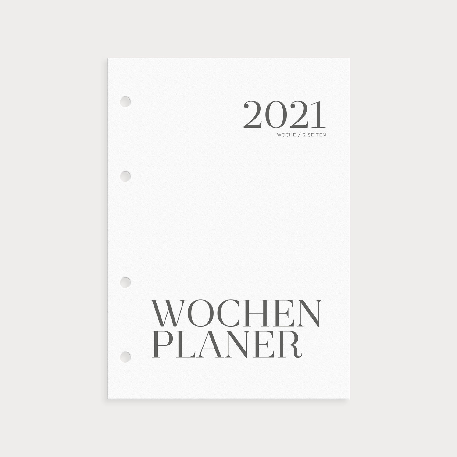 Kalenderseiten 2021 für deinen Wochenplaner | nuts & golden