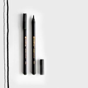 Edding Brush Pen Schwarz mit Pinselspitze