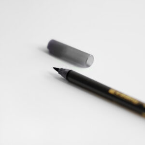 Edding Brush Pen Schwarz mit Kappe