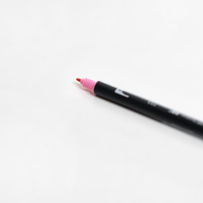 Tombow Brush Pen Pink Handlettering