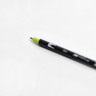 Tombow Brush Pen Chartreuse Brushlettering