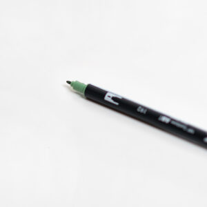 Tombow Brush Pen Asparagus Brushlettering