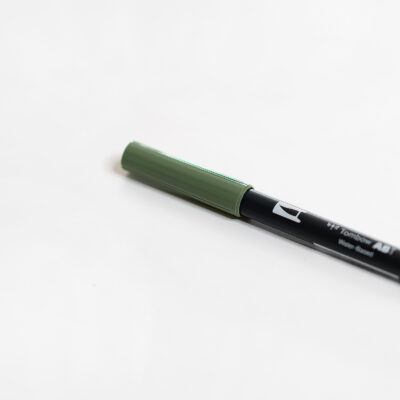 Tombow Brush Pen Grey Green mit Kappe