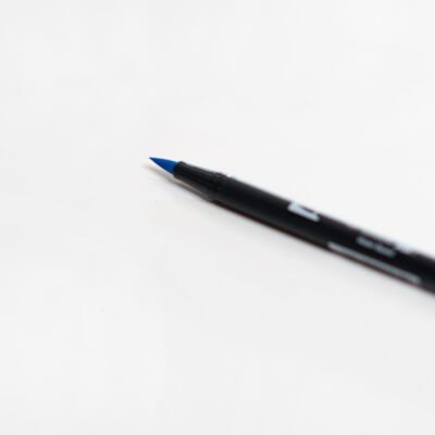 Tombow Brush Pen Process Blue Pinselspitze
