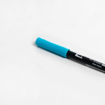 Tombow Brush Pen Process Blue mit Doppelspitze
