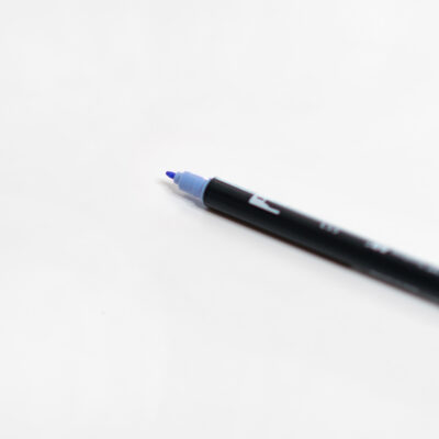 Tombow Brush Pen Mist Purple Handlettering