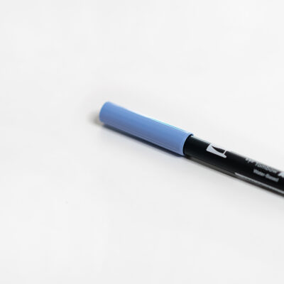 Tombow Brush Pen Mist Purple mit Doppelspitze