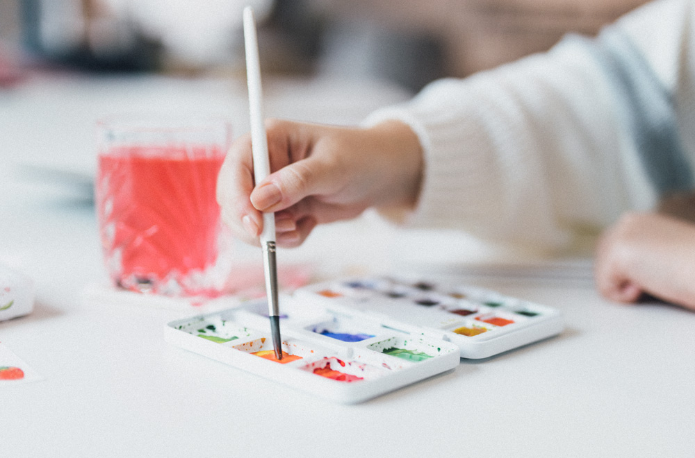 Beginner Bundle Watercolor Aquarellkasten mit ausgewählten Farben