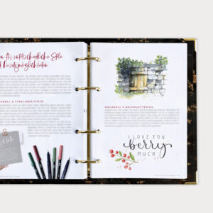 Watercolor Beginner Bundle Guide mit allen wichtigen Grundlagen