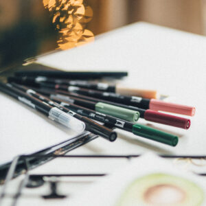 Tombow Brush Pens und Blender im Beginner Bundle Brushlettering