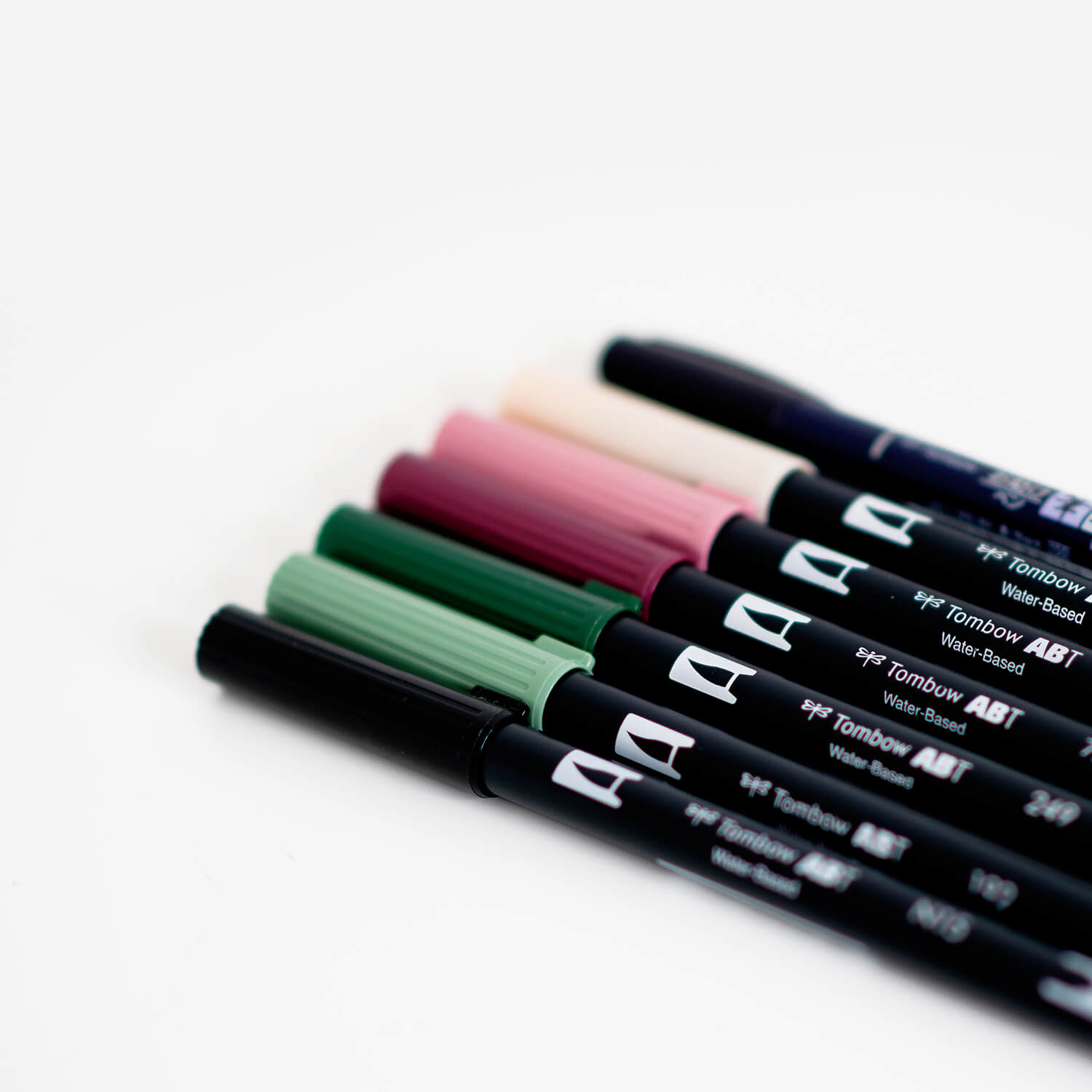 Brushlettering Tombow Brush Pen Set einzeln