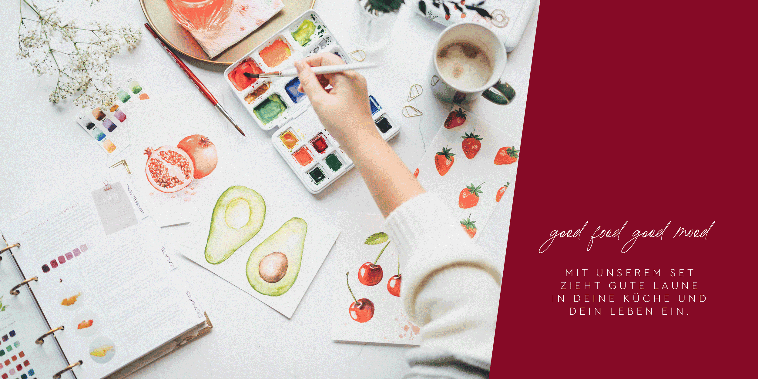 Good Food Good Mood Banner